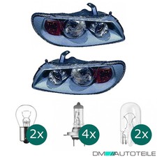 Scheinwerfer grau Set passt für Nissan Almera II (N16) ab Baujahr 02-06