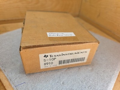 Texas Instruments S-10P, 8910 - New