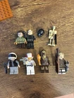 lego minifigure star wars chewbacca Leia Droid Lot Of 7