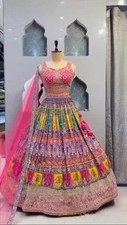Indian Wedding Party New Designer Lehenga Choli Lehenga Pakistani Wear Bollywood