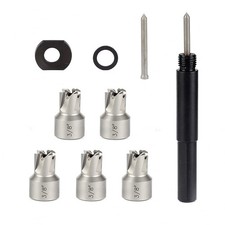 Spot Weld Cutter Set 5-Pack 3/8 Inch HSS Remover Welding Metal Sheet Hole Dri...