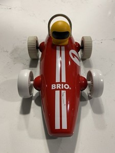 BRIO Red Race Car Toy with Yellow Driver