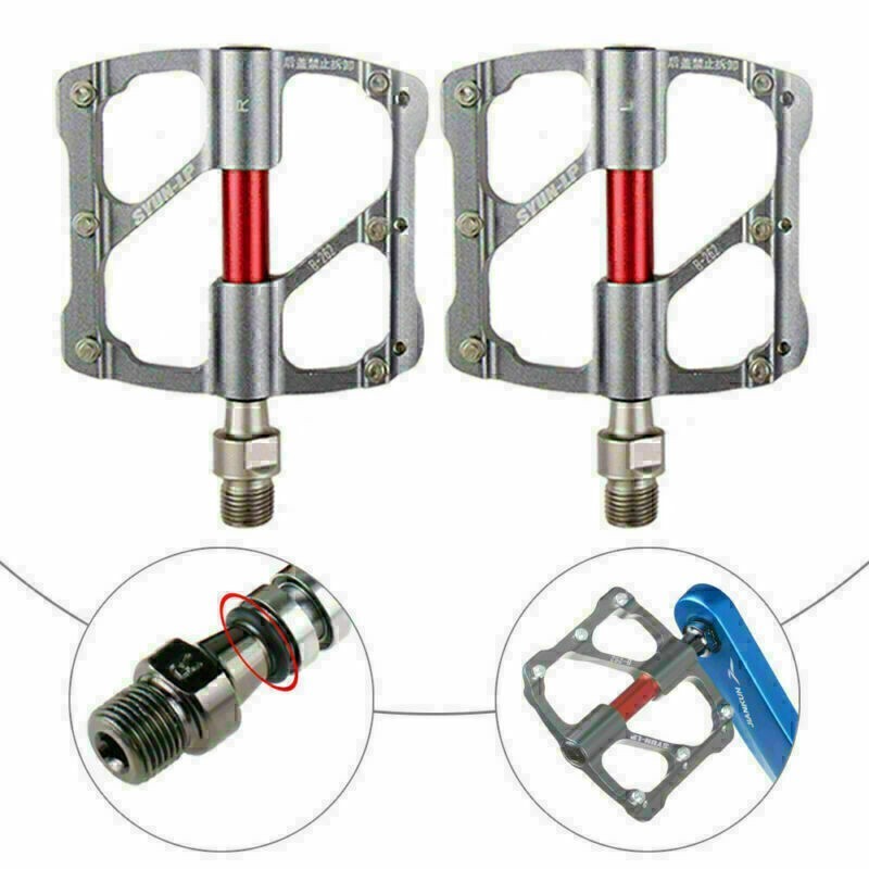 SYUN Bicycle Ultra Light Pedal Cycling MTB Road Bike Bearing Anti-Skid Aluminum