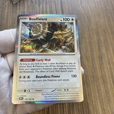 Pokemon TCG Bouffalant Rare Holo Pack Fresh Mint 119/142