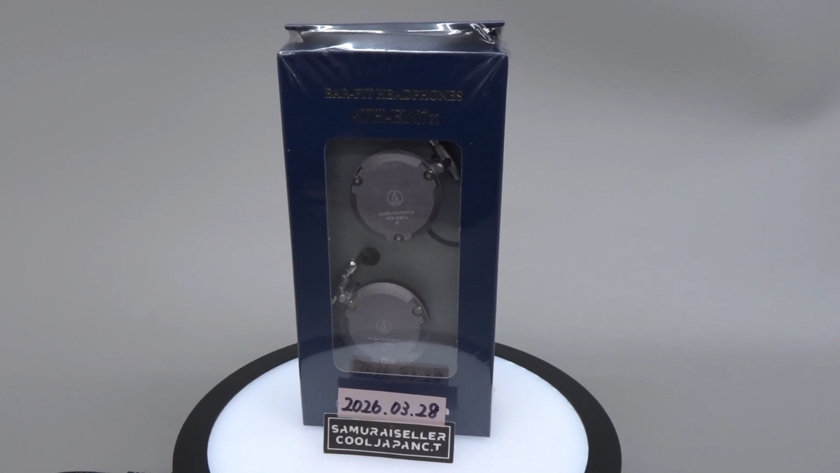 Audio-Technica ATH-EM7 X Silver Model Persona 3 Earphone EM7X from