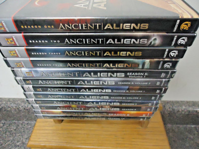Ancient Aliens The Complete Seasons 1 - 10 (12 DVD Sets - 8 Are NEW)!  F/S!