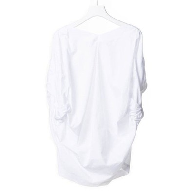 Divka Finx Broad Reversible Top in White M NWT