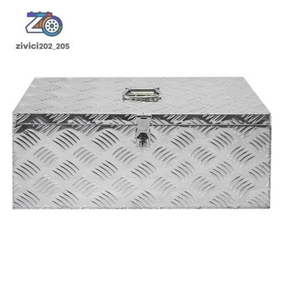 Aluminum Pickup Trunk Bed Underbody Storage Box 22''X11''X9'' wLock And Key