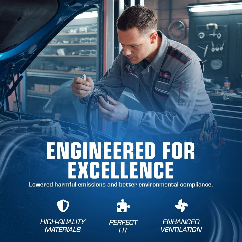 Válvula de ventilación del cárter con mangueras de ventilación del cárter para BMW 325i 325xi 330i 3 2006... Foto 3 de 4