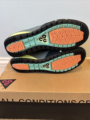 DS NIKE ACG RUCKEL RIDGE MENS SZ 10 BOOTS AQ9333 900 RARE CLAY GREEN NEW ORANGE - Picture 4 of 17