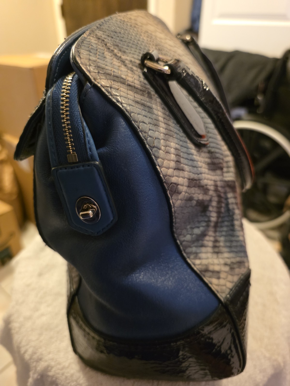 Coach Vintage Python Leather Purse - image 5