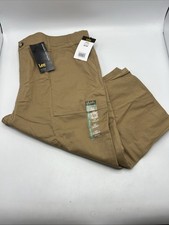 Lee Skimmer Capri Pants Women's Size 18 Settler Tan Flex Pants New with Tags