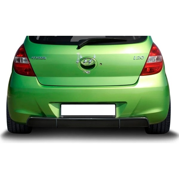 RDX HeckschüRzenansatz Diffuser FüR Hyundai I20 Pb/Pbt 2008-2012 ABS Schwarz TÜV-image