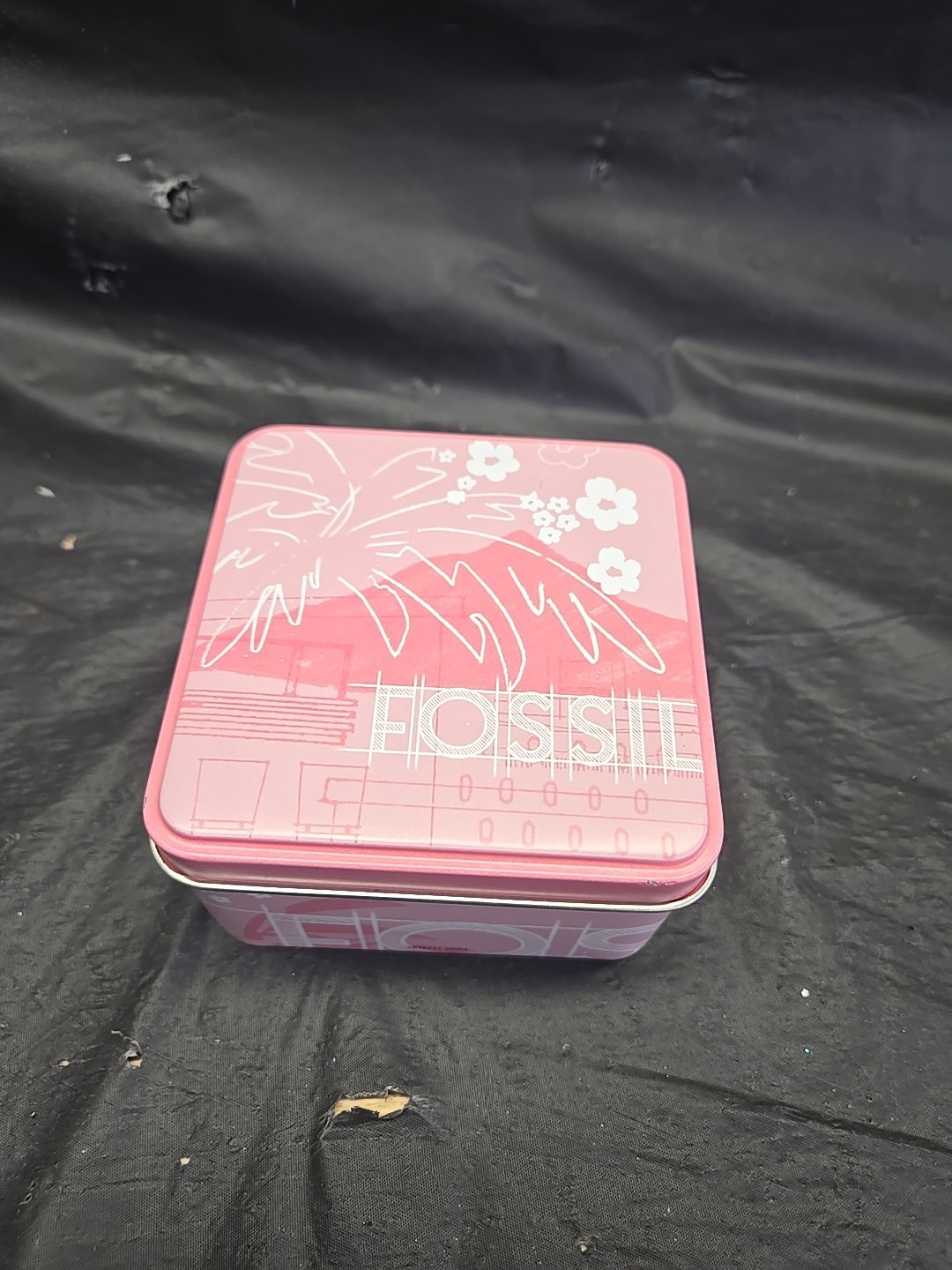 Fossil Women’s Rectangular Watch Blue Leather Str… - image 10