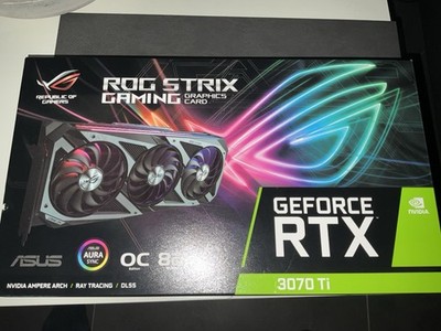ASUS ROG Strix GeForce RTX 3070 Ti OC 8GB GDDR6X Grafikkarte