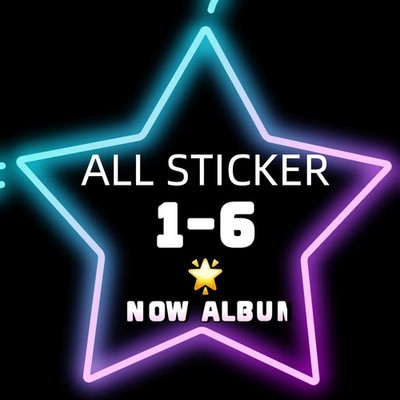 Monopoly Stickers Go Golden Blitz  Ever After Album  1-6 Star