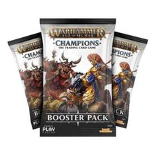 Games Workshop Warhammer Age of Sigmar  champions Booster Pack x 1 Cards
