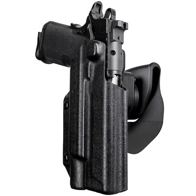 OWB Quick Release Paddle Holster fits Springfield Prodigy 5'' w/ X300U-A