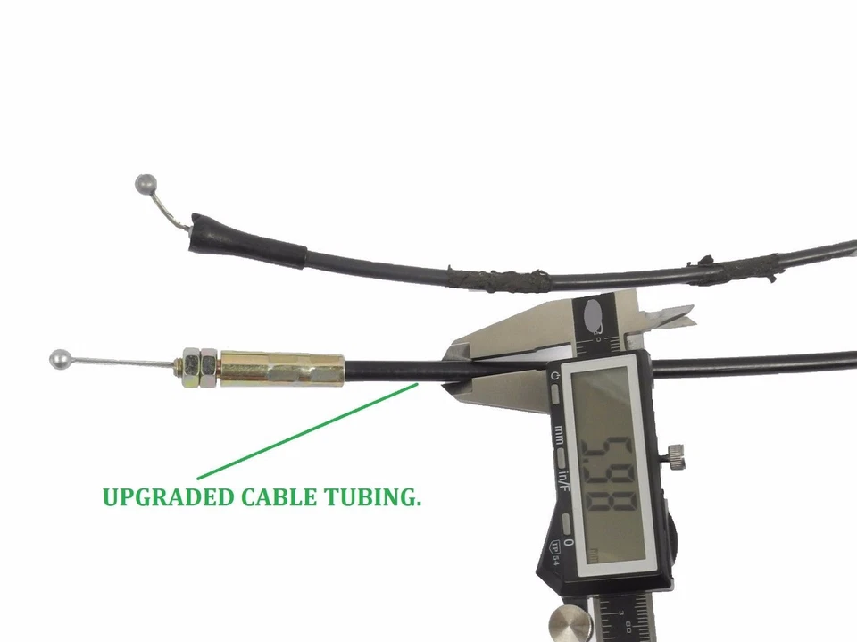 Metal atualizado para Ford Van Handle RL trava de porta de carga liberação cabo atuador - Imagem 2 de 4