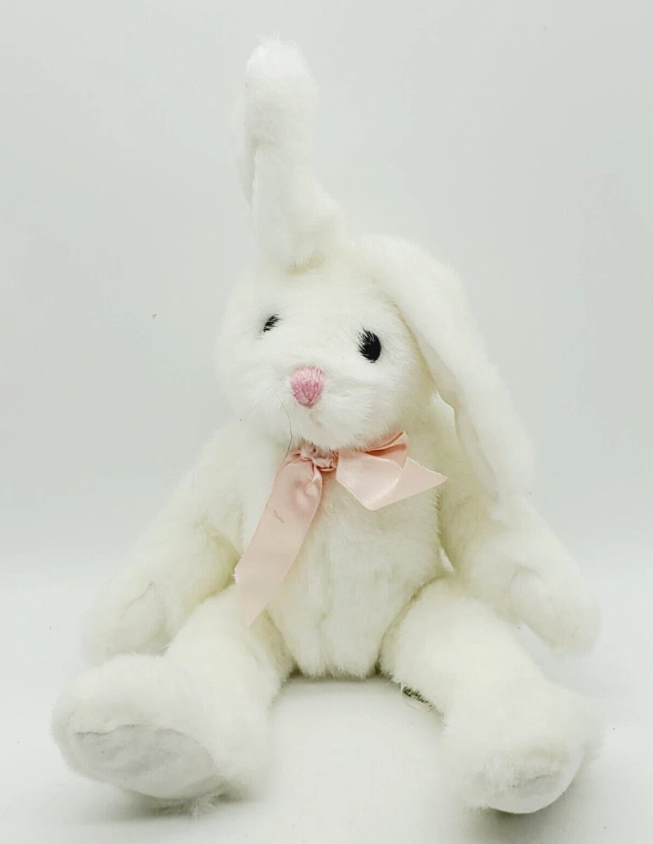 Kellogg Vintage White Bunny Plush 13