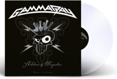 GAMMA RAY - SKELETONS & MAJESTIES, 2023 EU LIMITED EDN 180G CLEAR vinyl  LP, NEW