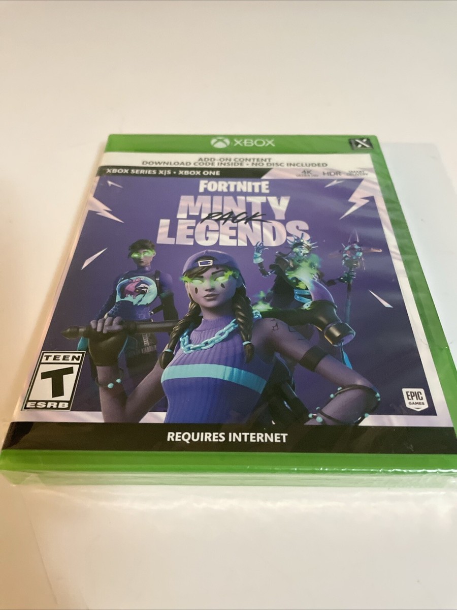 NEW Fortnite Minty Legends Pack Xbox Series X/S/Xbox One - Sealed