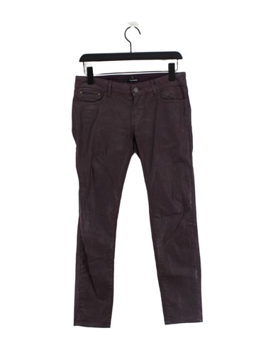 Jean femme The Kooples W 27 en économies coton violet avec élasthanne skinny