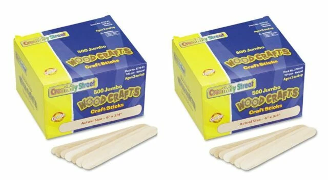 Caja Ángeles y querubines Palito de Paleta piezas de madera para Manualidades