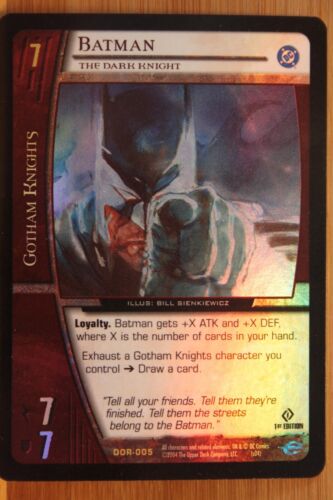 VS System: "Batman - The Dark Knight"  Foil DOR-005 - Picture 1 of 1