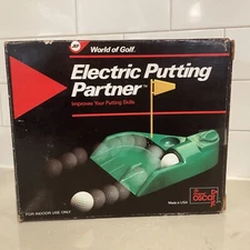 World of Golf Electric Putting Partner w/Ball Return Putting Aid