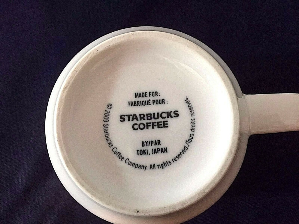 2009 Retired 15 oz Starbucks Coffee Mug RENEW Cup Toki, Japan