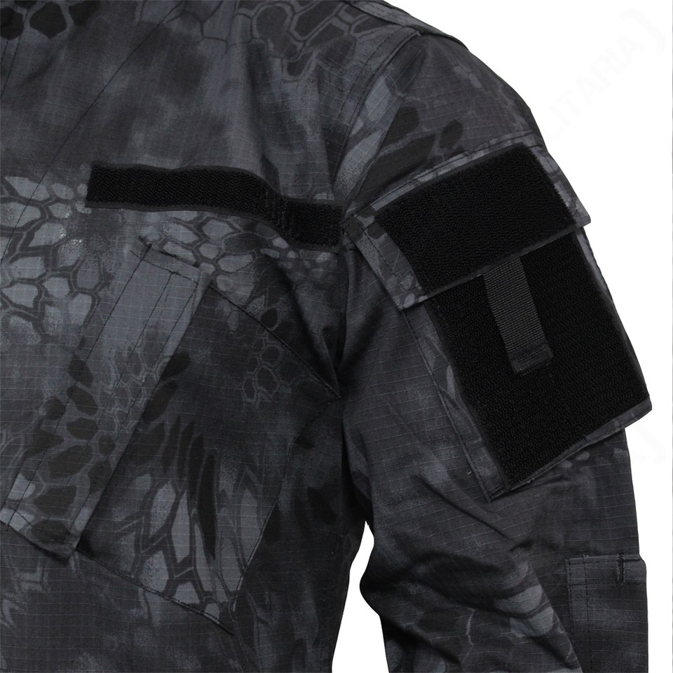MANDRA Night Camo US ACU FIELD JACKET Military Camouflage Coat - All ...