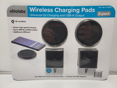 UbioLabs Wireless High-Speed Charging Pads LED Charge