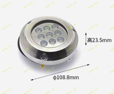 Marine Yacht Deck Light Waterproof 12v24v Outdoor 9led-cree Work Light Lighting