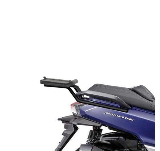 Support top case Shad pour SYM Maxsym 400 idéal trajets urbains et duo
