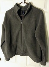 Women's GAP zipper jacket, gray, size XL, gently worn condition