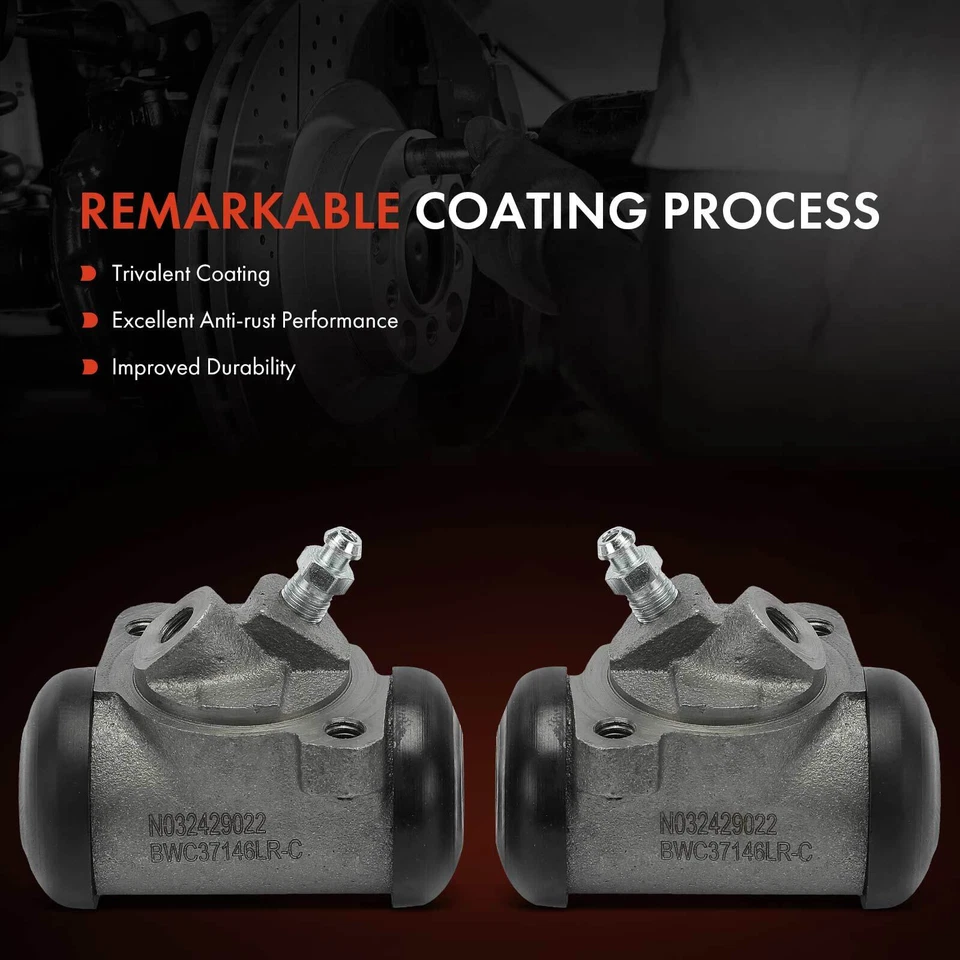 2Pcs Cilindro de Rueda de Freno de Tambor Lateral Delantero para Buick LeSabre 69-70 Familiar Wagon Foto 3 de 4