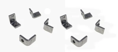 BUCKEYE FASTENER 8 Pack 1/4-20 Right Angle Projection Weld Brackets BT-2101