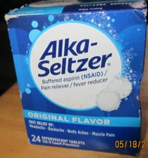 Alka-Seltzer Effervescent Tablets Original Count of 1 By Alka-Seltzer 01/2027