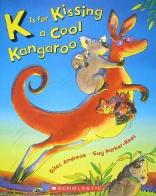 #ad #ad K Is for Kissing a Cool Kangaroo Paperback By Giles Andreae GOOD $4.50