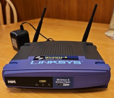 Linksys Wireless-G Access Point Model WAP54G Version 2