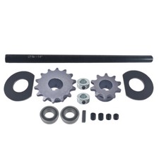 Go Kart Complete Jackshaft Kit Fit 3/4" X 14" 3/16" Keyway  40 41 420 Chain