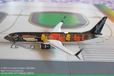Gemini Jets Alaska Airlines Boeing 737-900ER Flaps Down Diecast