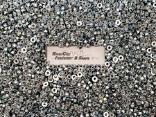 (200) 1/4-20 Nylon Insert Hex Flange Lock nuts / Stop nut / Nyloc 1/4x20 