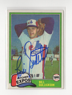 YOU PICK Washington Nationals Expos G-O SIGNED AUTOGRAPHED AUTO VINTAGE HOF 712