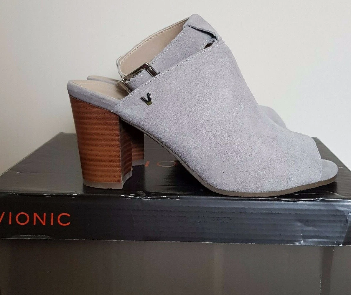 Vionic peep toe wedges sales