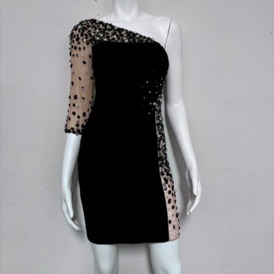 open lace back dress Sherri Hill 51645 main image 1