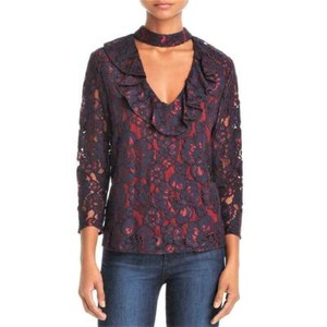 wine red shirt womens