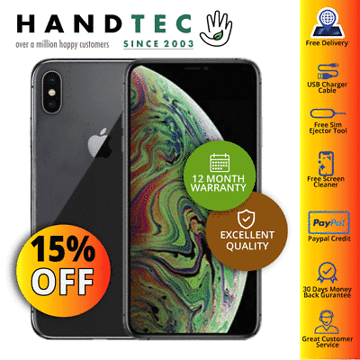 Apple iPhone XS MAX 64GB 256GB 512GB Variants - Extra 15% OFF - EXCELLENT A | eBay Apple iPhone XS MAX 64GB 256GB 512GB Variants - Extra 15% OFF - EXCELLENT A | eBay