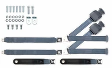 1973-91 GM Chevy Truck Shoulder Seatbelt System Bench Seat PushButton